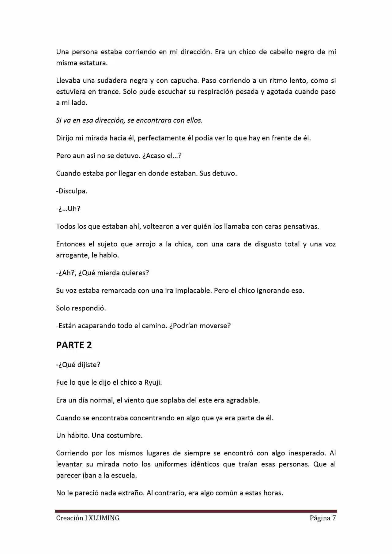 Old Memories (Novela) - Capítulo 4 - Página 7 - LectorTMOo