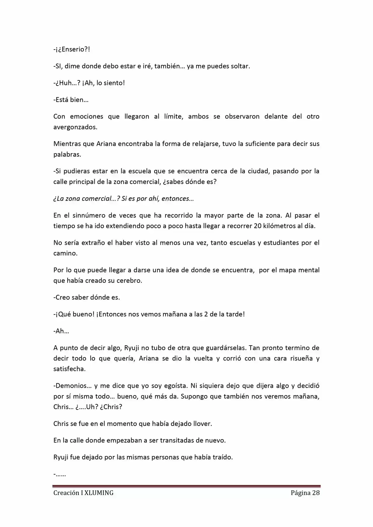 Old Memories (Novela) - Capítulo 4 - Página 28 - LectorTMOo