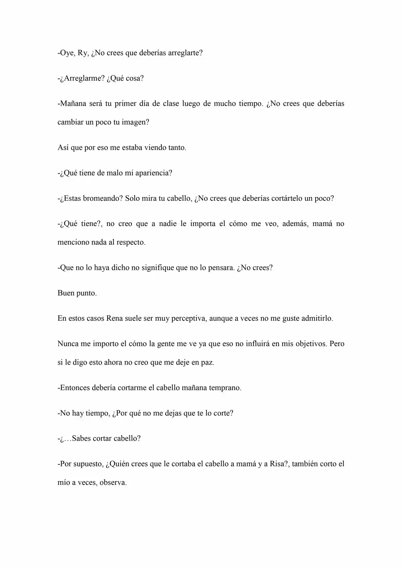 Old Memories (Novela) - Capítulo 44 - Página 6 - LectorTMOo