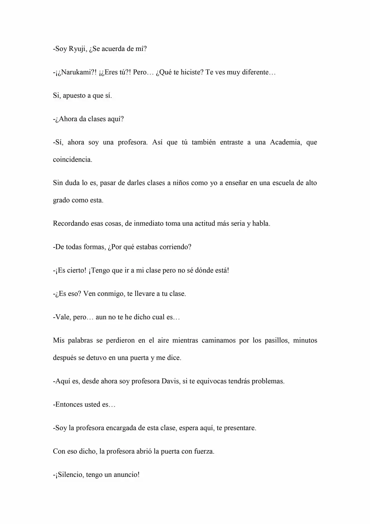 Old Memories (Novela) - Capítulo 45 - Página 5 - LectorTMOo