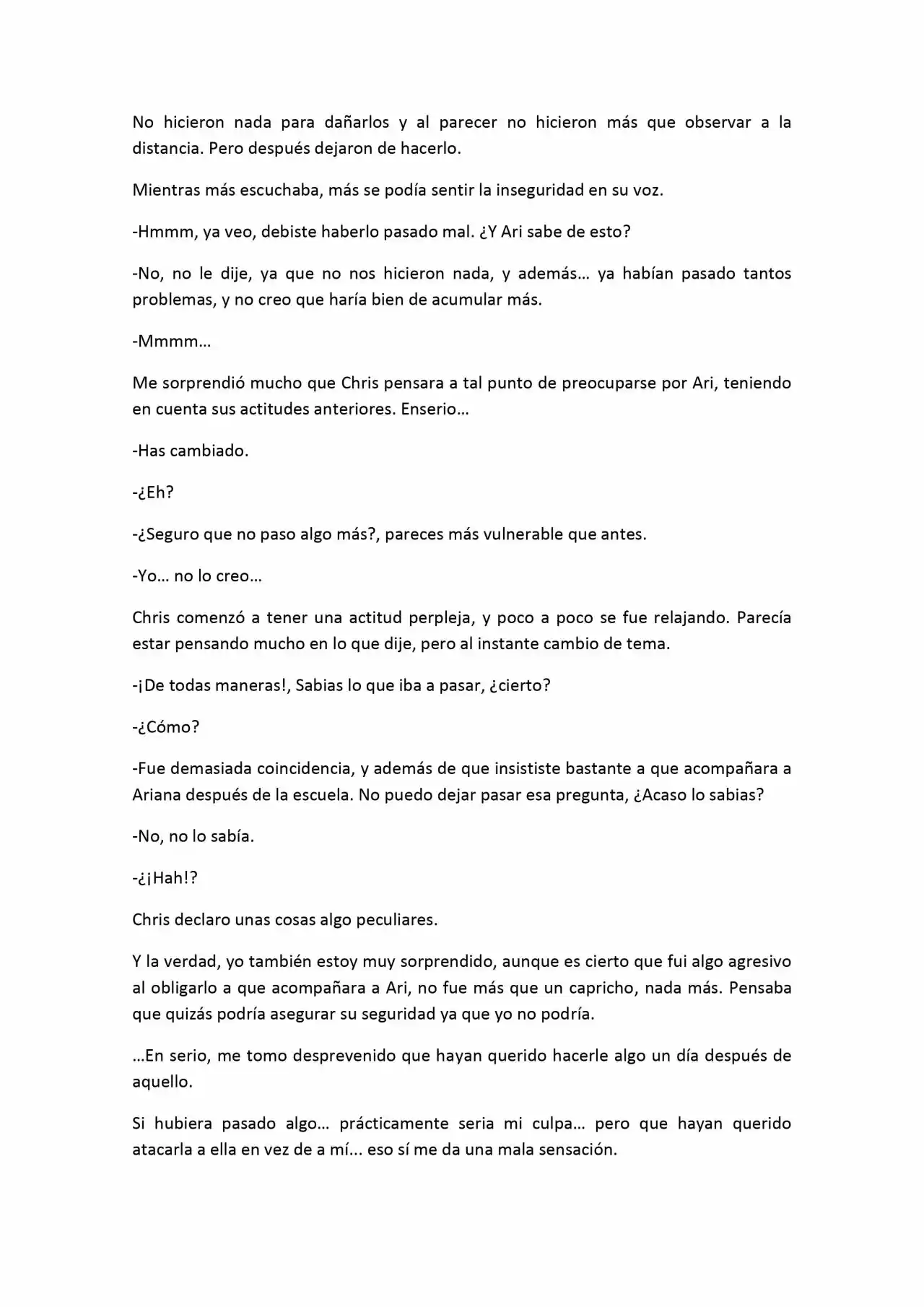 Old Memories (Novela) - Capítulo 5 - Página 4 - LectorTMOo