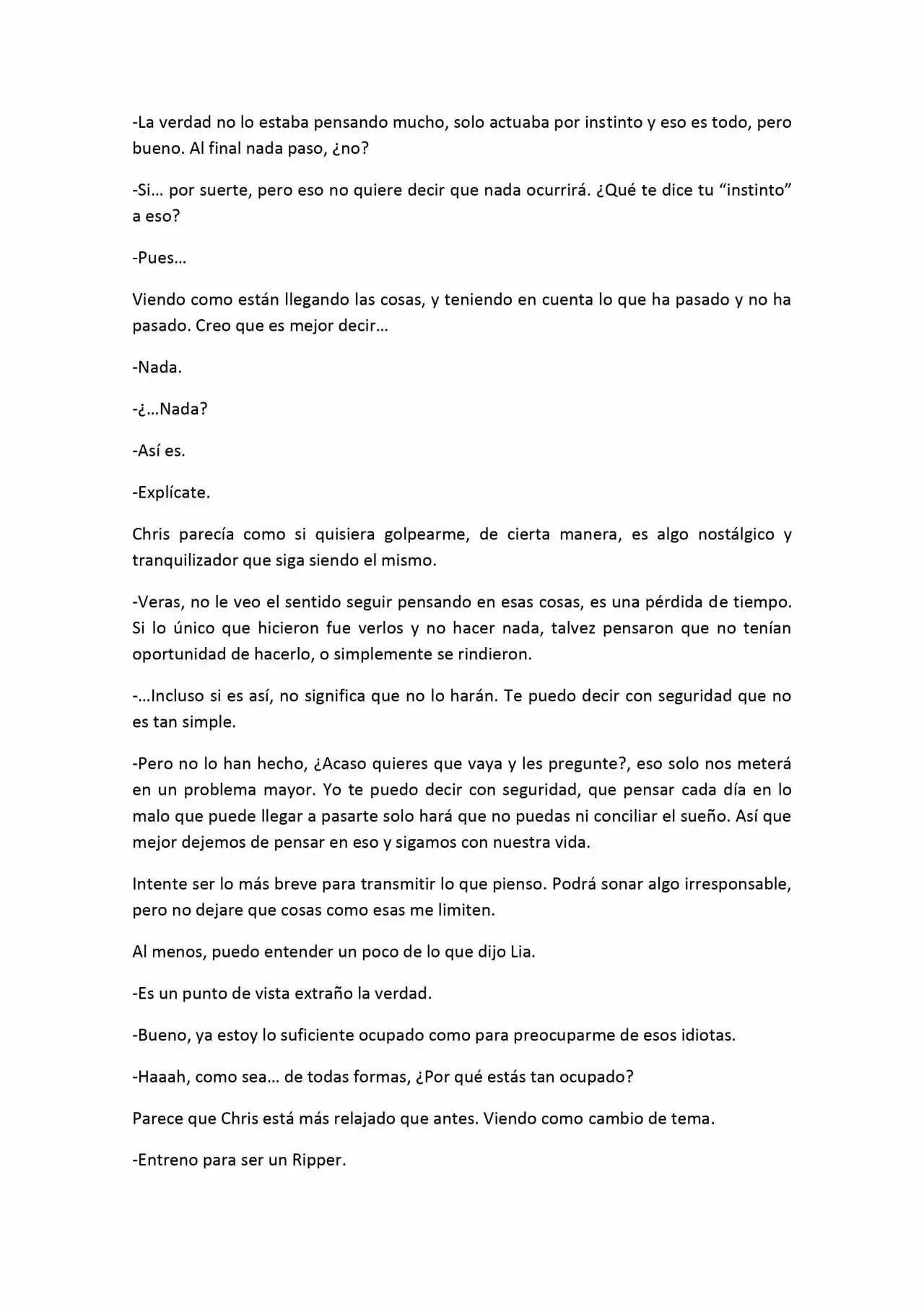 Old Memories (Novela) - Capítulo 5 - Página 5 - LectorTMOo