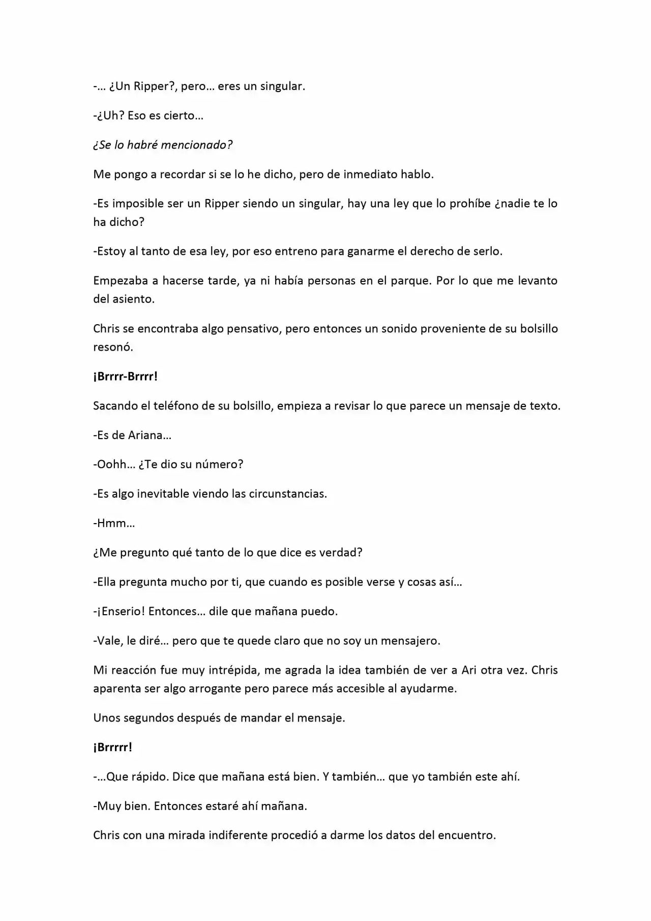 Old Memories (Novela) - Capítulo 5 - Página 6 - LectorTMOo