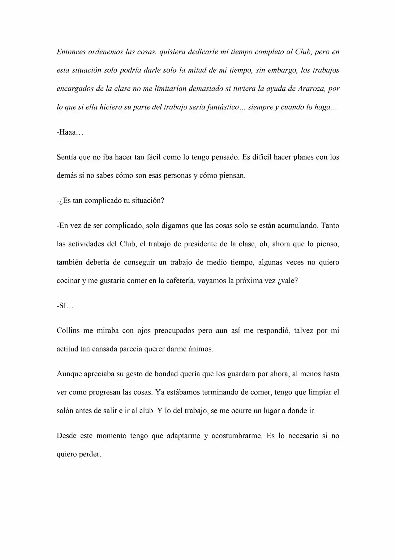 Old Memories (Novela) - Capítulo 50 - Página 10 - LectorTMOo