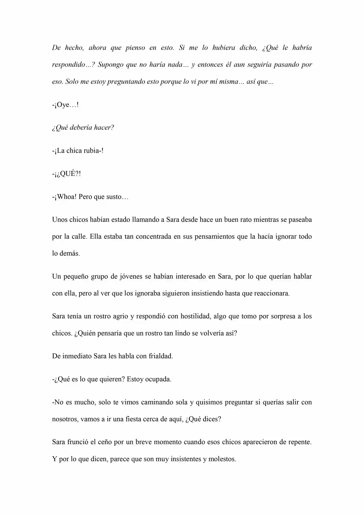Old Memories (Novela) - Capítulo 55 - Página 5 - LectorTMOo
