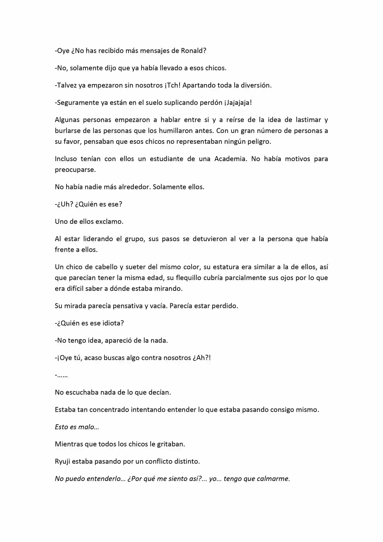 Old Memories (Novela) - Capítulo 6 - Página 17 - LectorTMOo