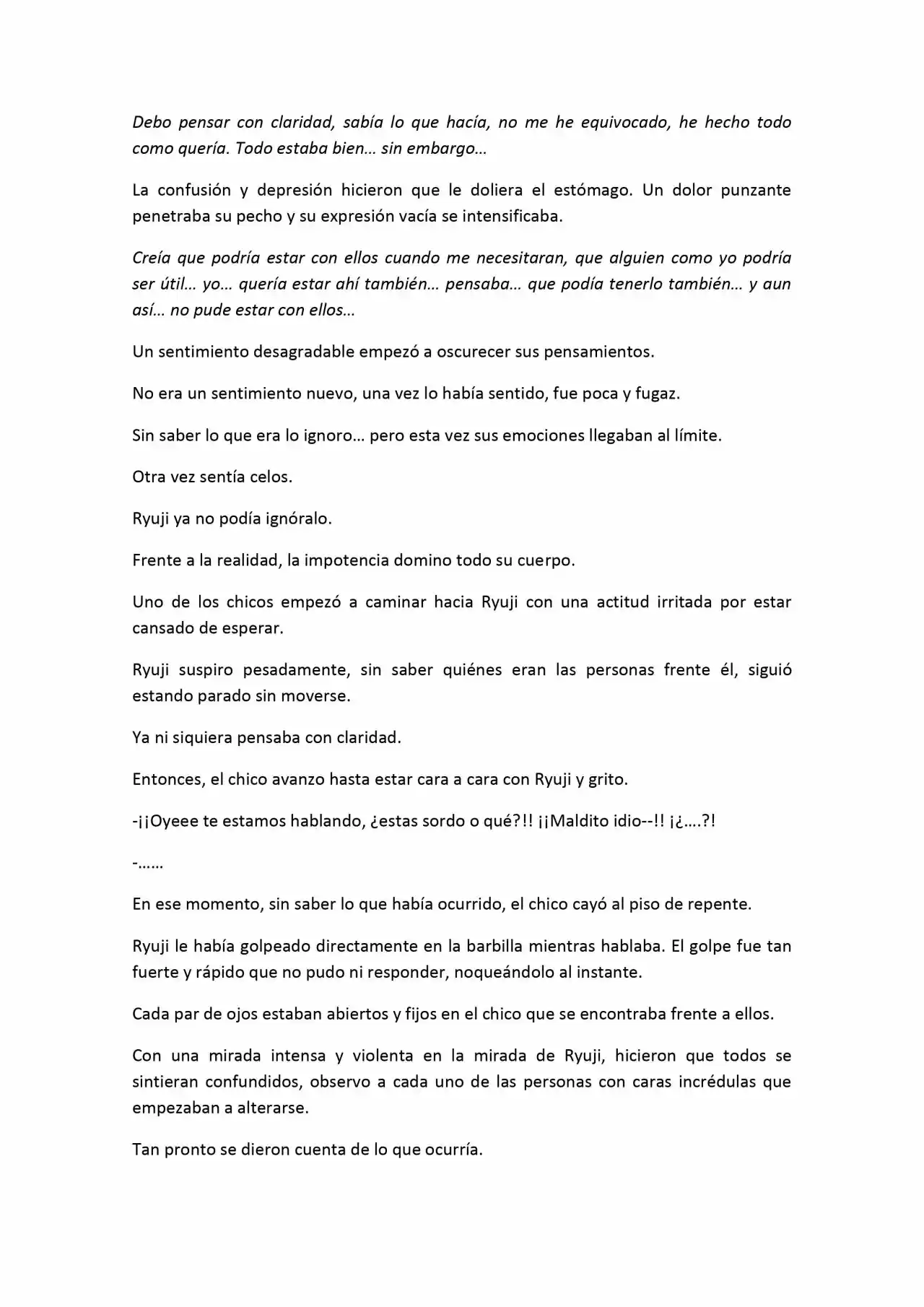 Old Memories (Novela) - Capítulo 6 - Página 18 - LectorTMOo