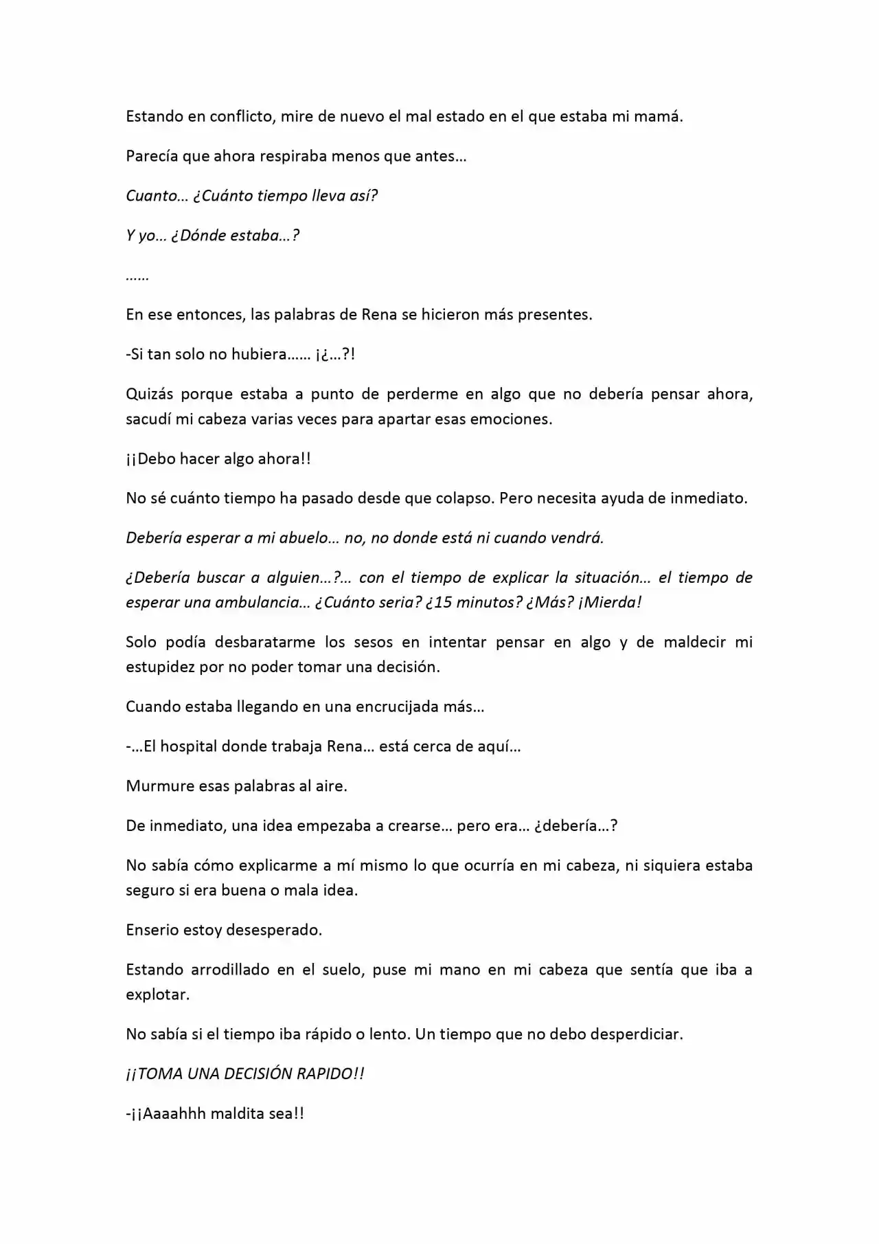 Old Memories (Novela) - Capítulo 6 - Página 23 - LectorTMOo