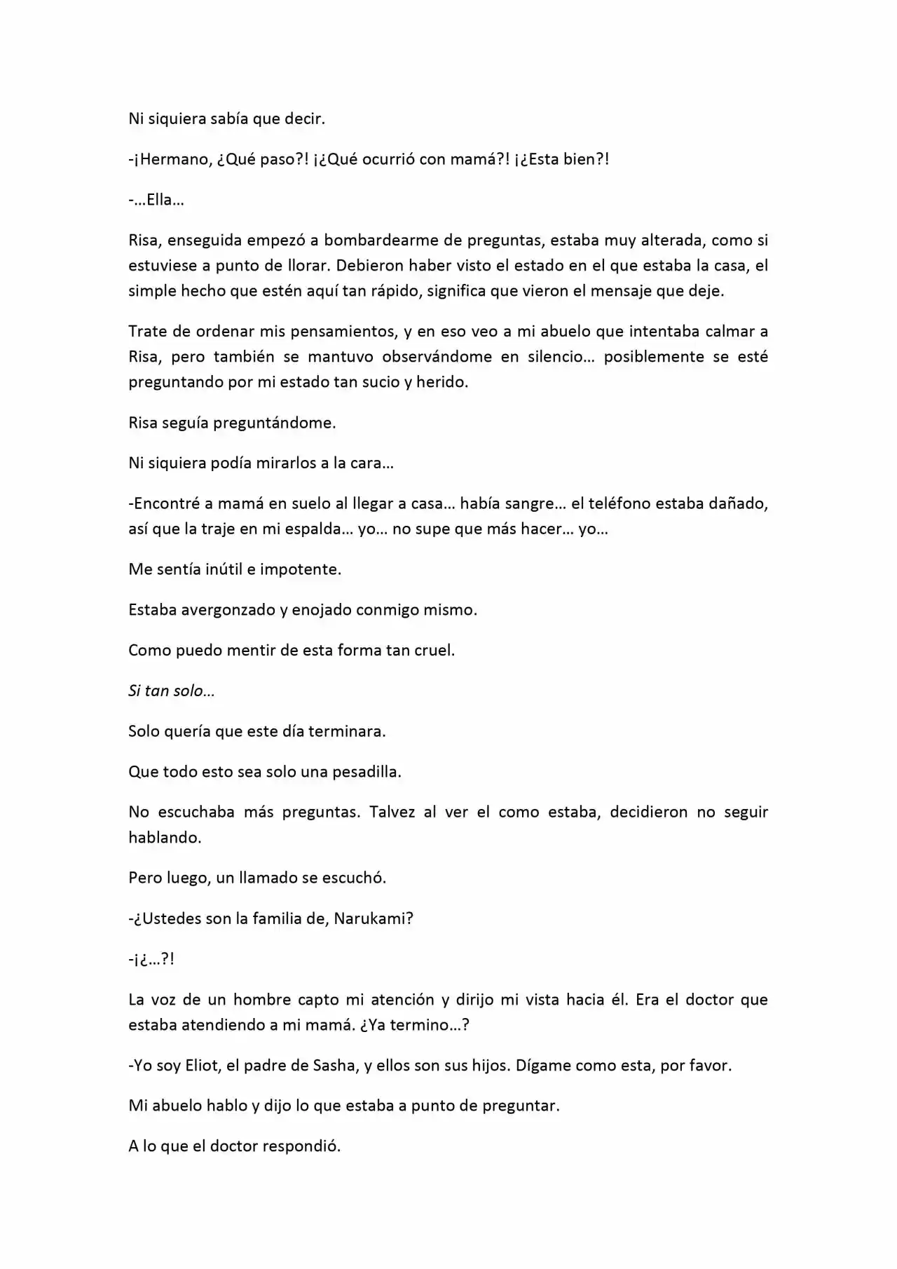 Old Memories (Novela) - Capítulo 6 - Página 28 - LectorTMOo