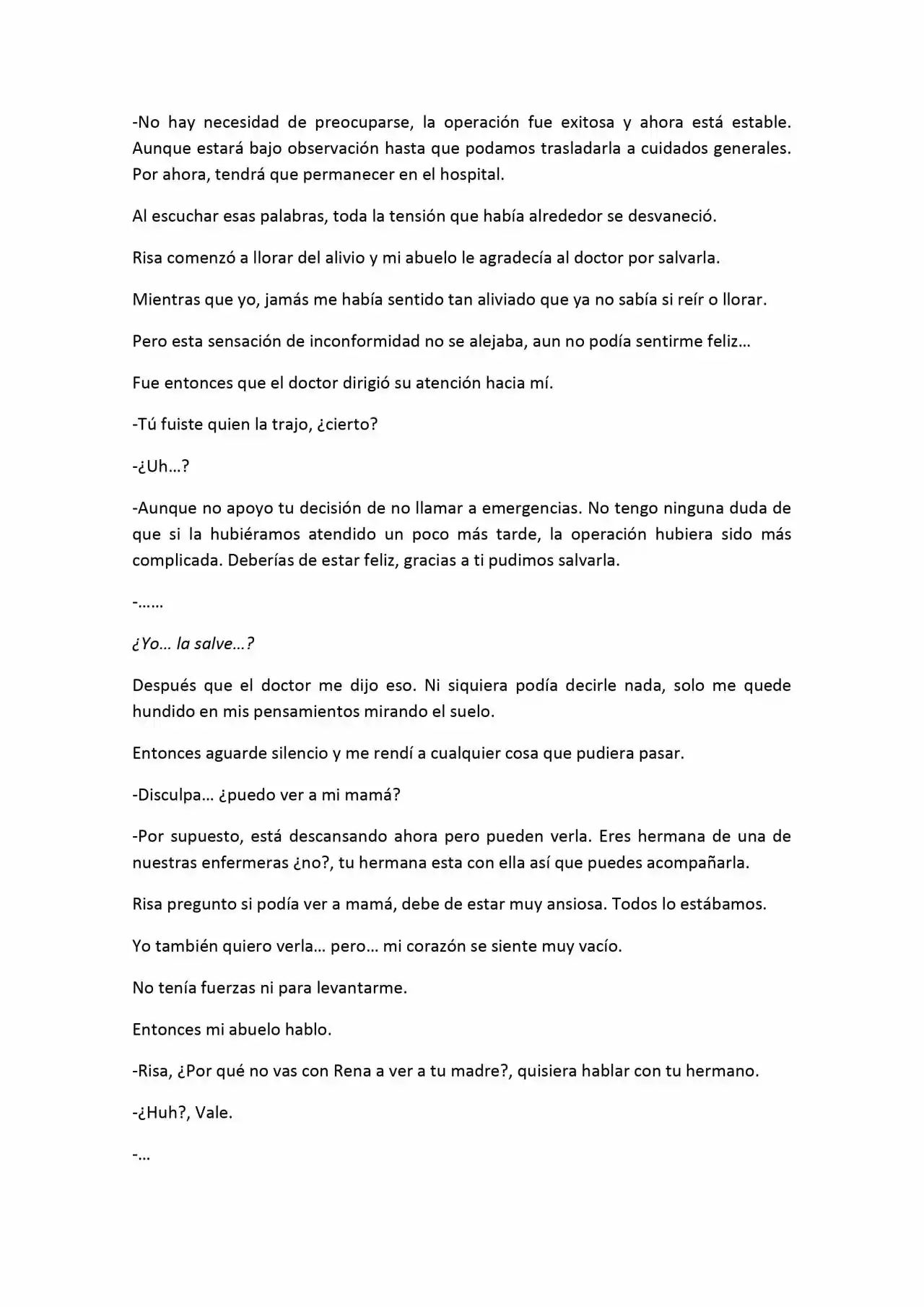 Old Memories (Novela) - Capítulo 6 - Página 29 - LectorTMOo