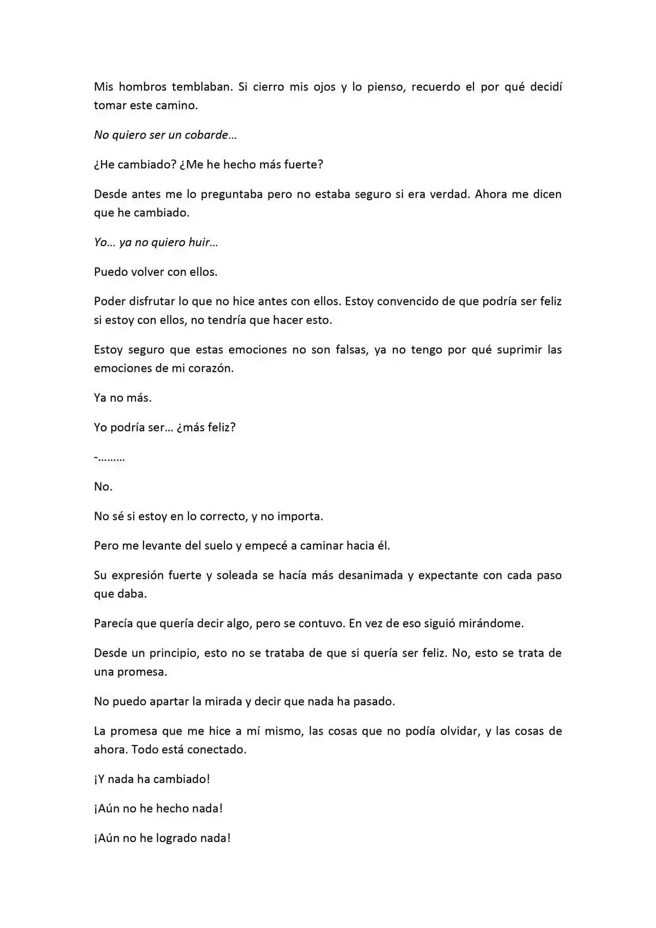 Old Memories (Novela) - Capítulo 6 - Página 35 - LectorTMOo