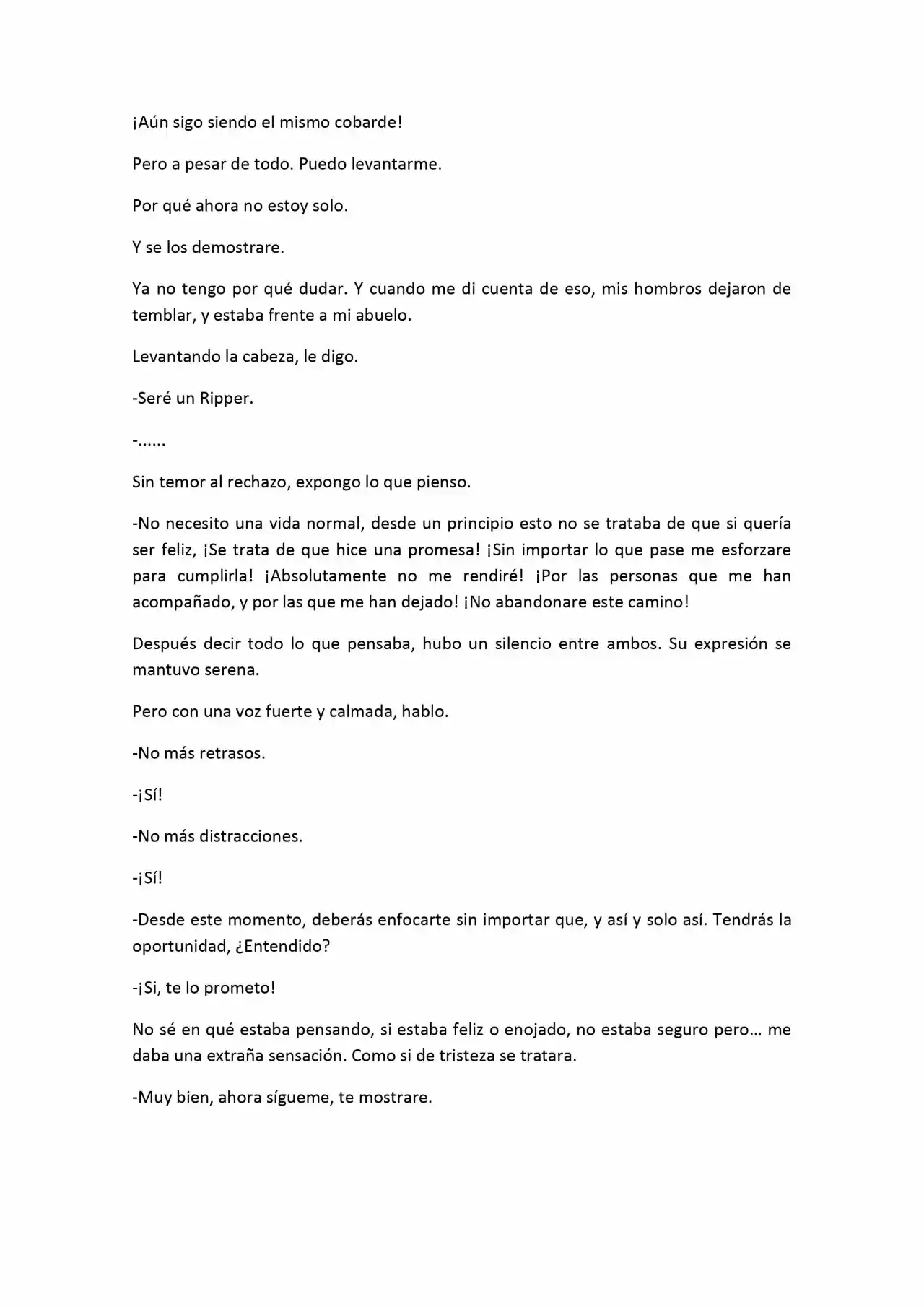 Old Memories (Novela) - Capítulo 6 - Página 36 - LectorTMOo