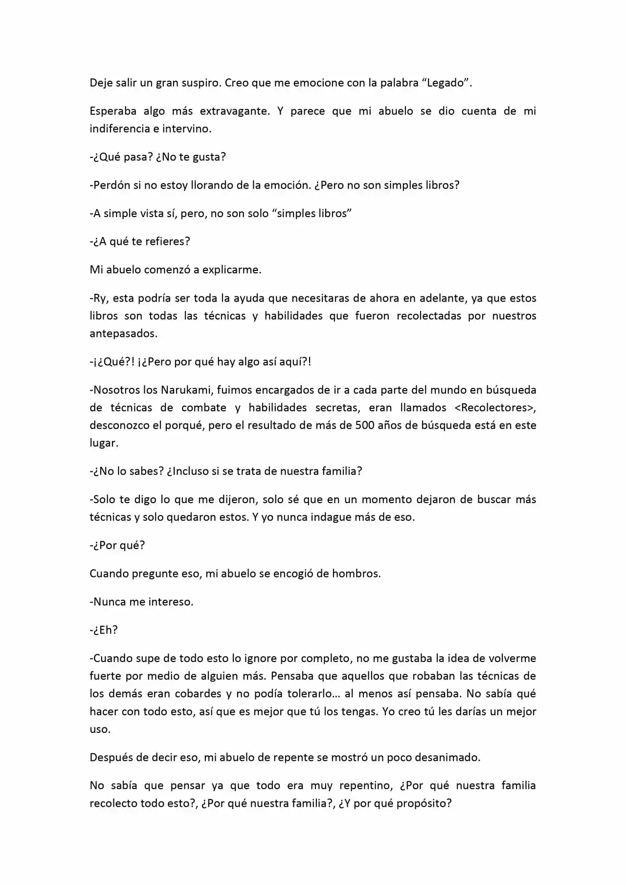 Old Memories (Novela) - Capítulo 6 - Página 38 - LectorTMOo