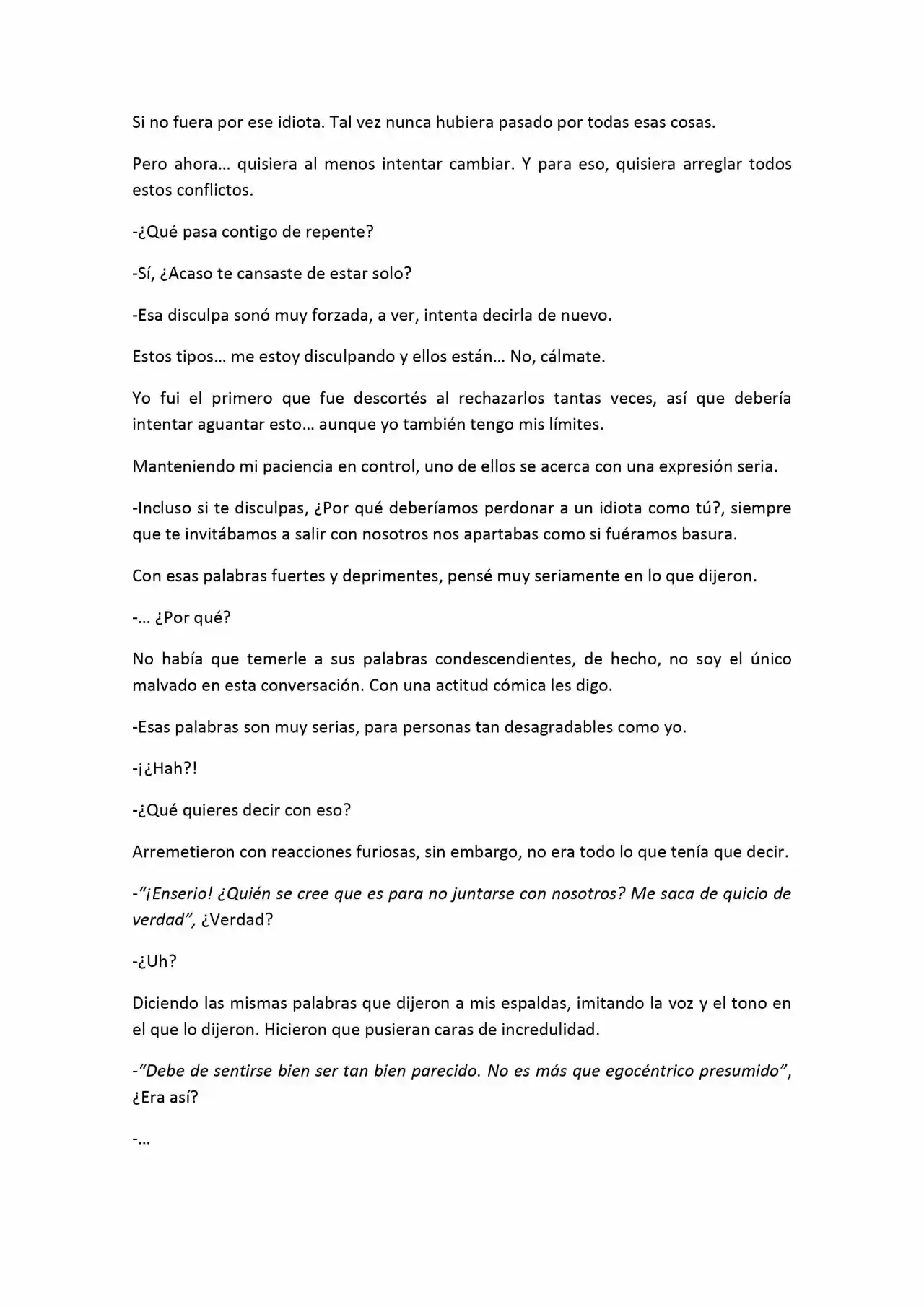 Old Memories (Novela) - Capítulo 6 - Página 45 - LectorTMOo