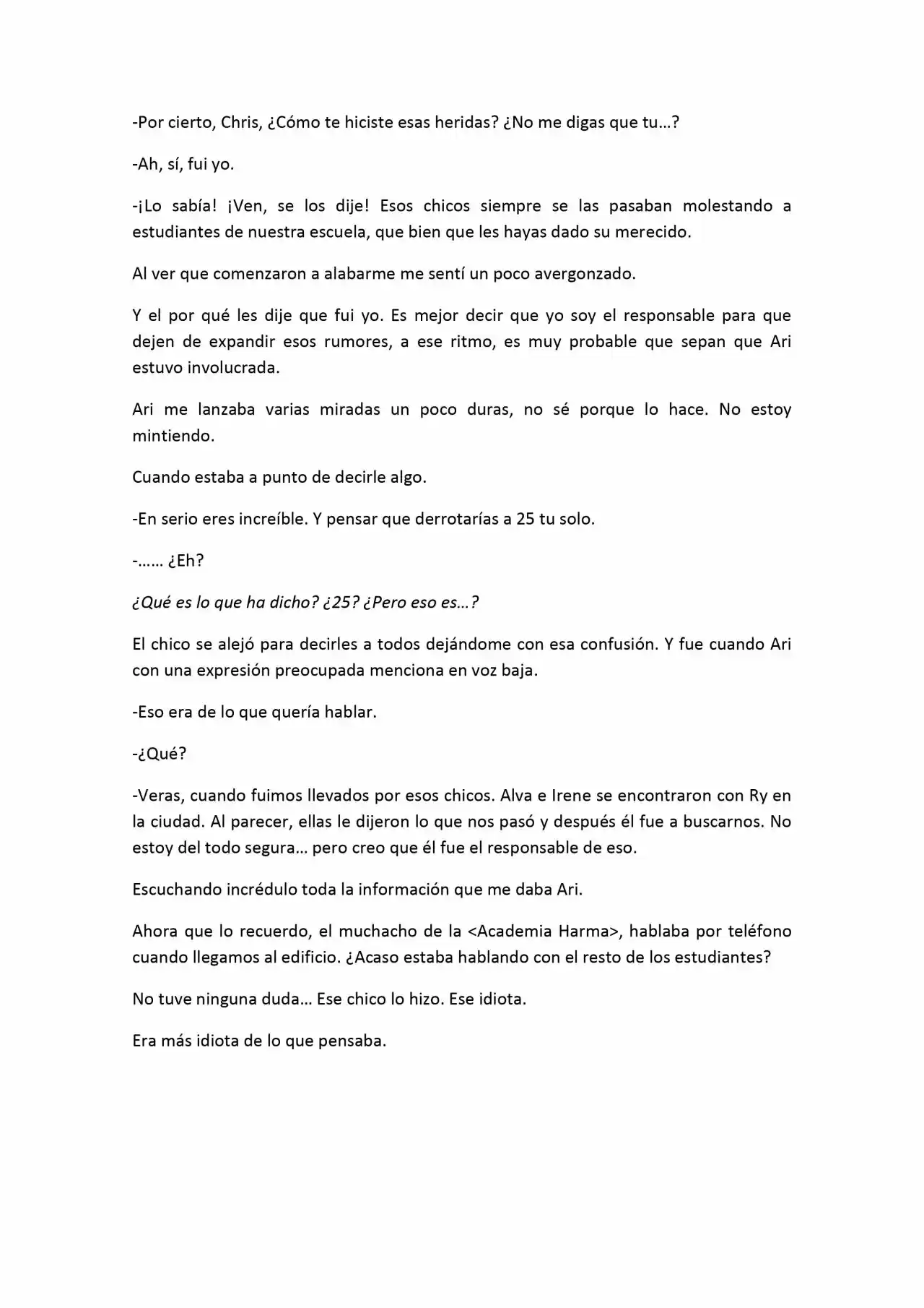 Old Memories (Novela) - Capítulo 6 - Página 48 - LectorTMOo