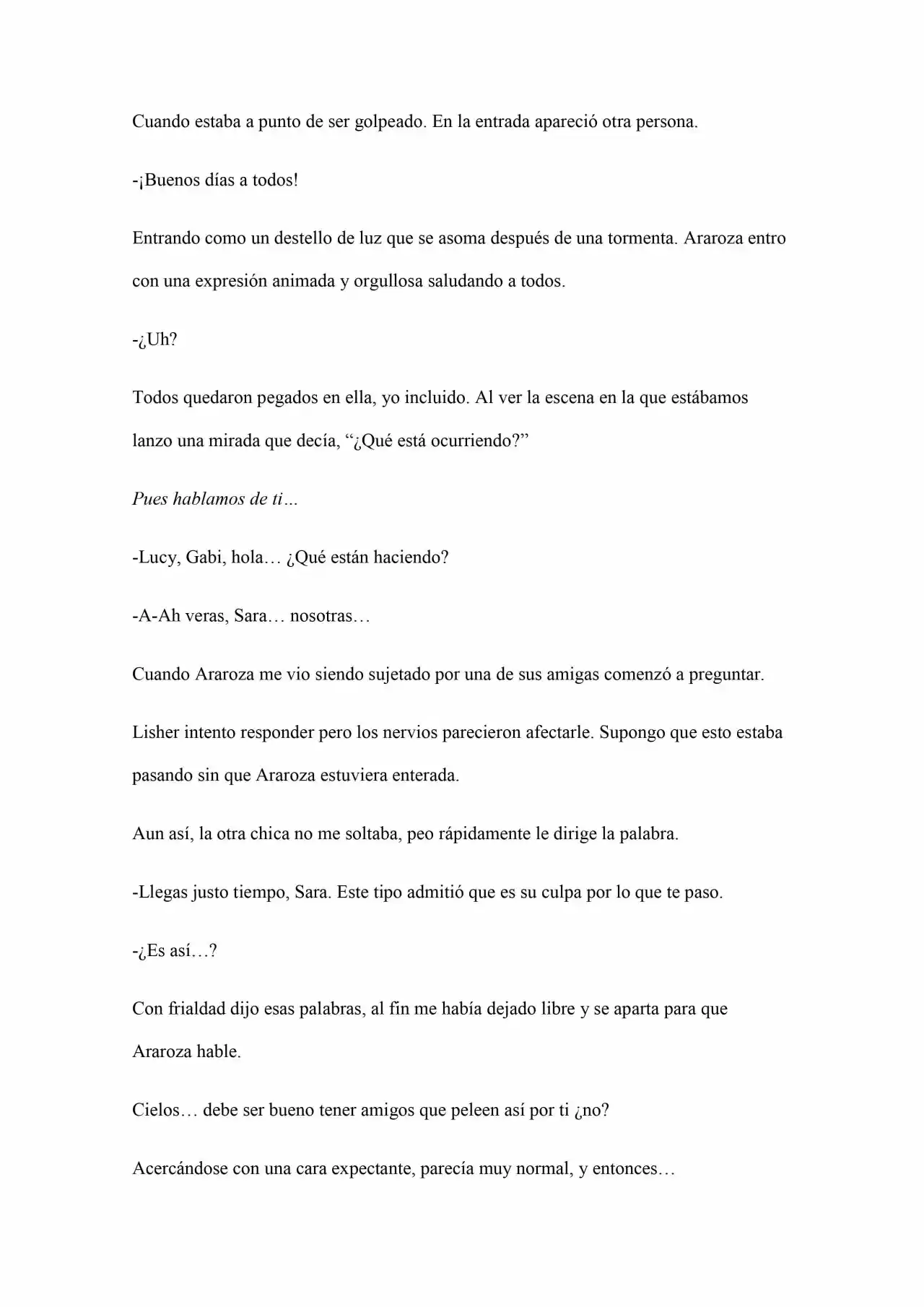 Old Memories (Novela) - Capítulo 60 - Página 6 - LectorTMOo