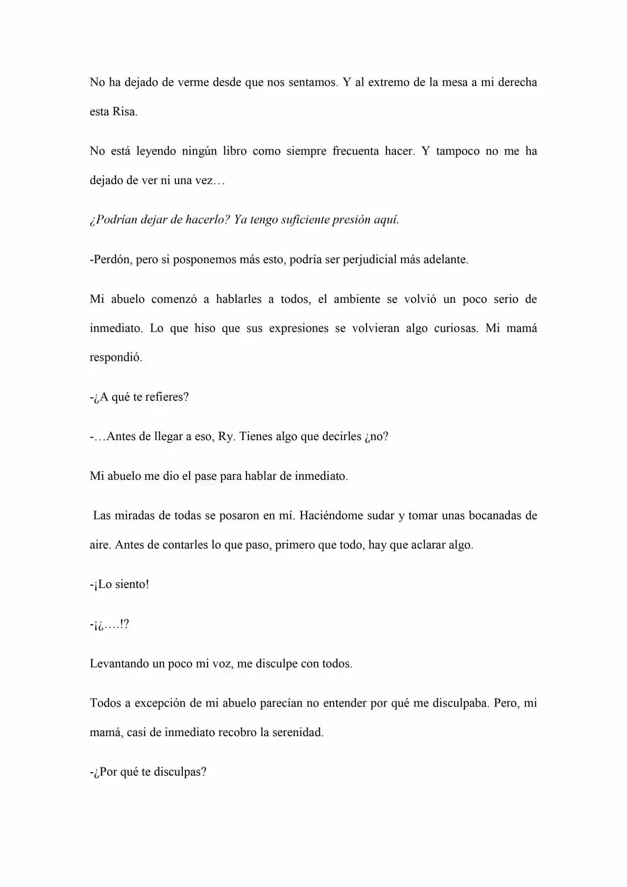 Old Memories (Novela) - Capítulo 7 - Página 4 - LectorTMOo