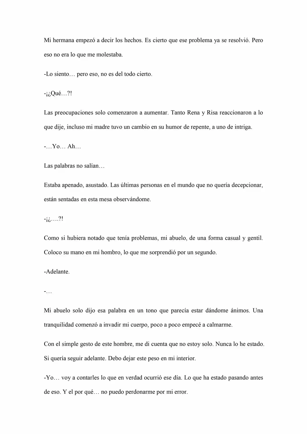 Old Memories (Novela) - Capítulo 7 - Página 6 - LectorTMOo