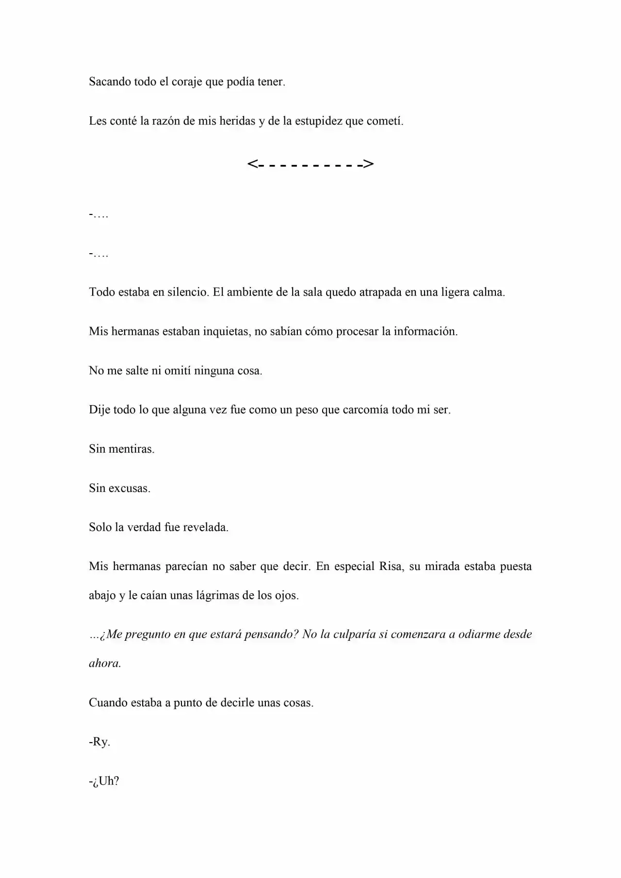 Old Memories (Novela) - Capítulo 7 - Página 7 - LectorTMOo