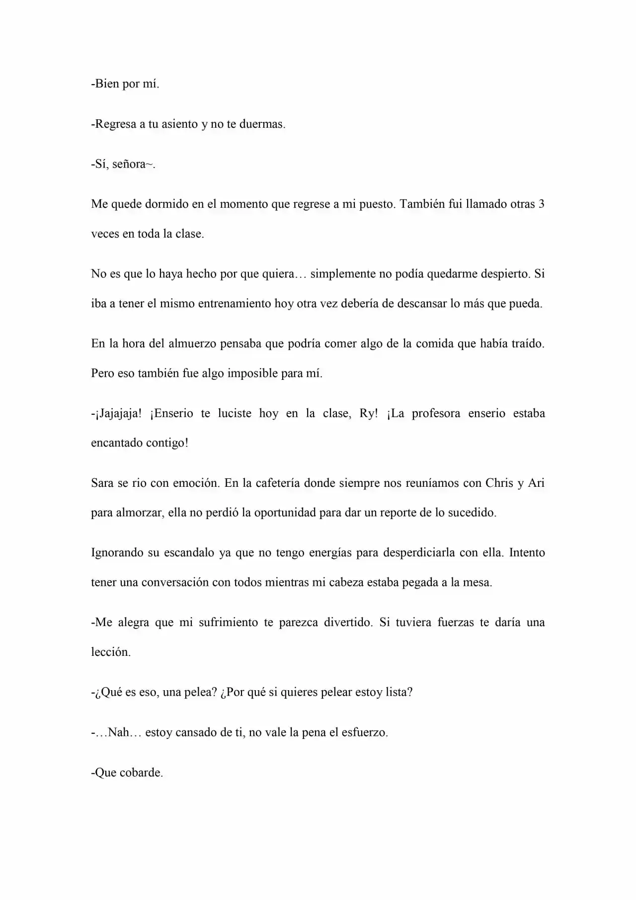 Old Memories (Novela) - Capítulo 71 - Página 8 - LectorTMOo