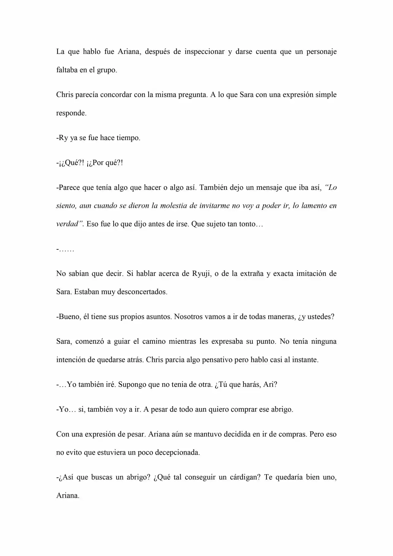 Old Memories (Novela) - Capítulo 73 - Página 6 - LectorTMOo
