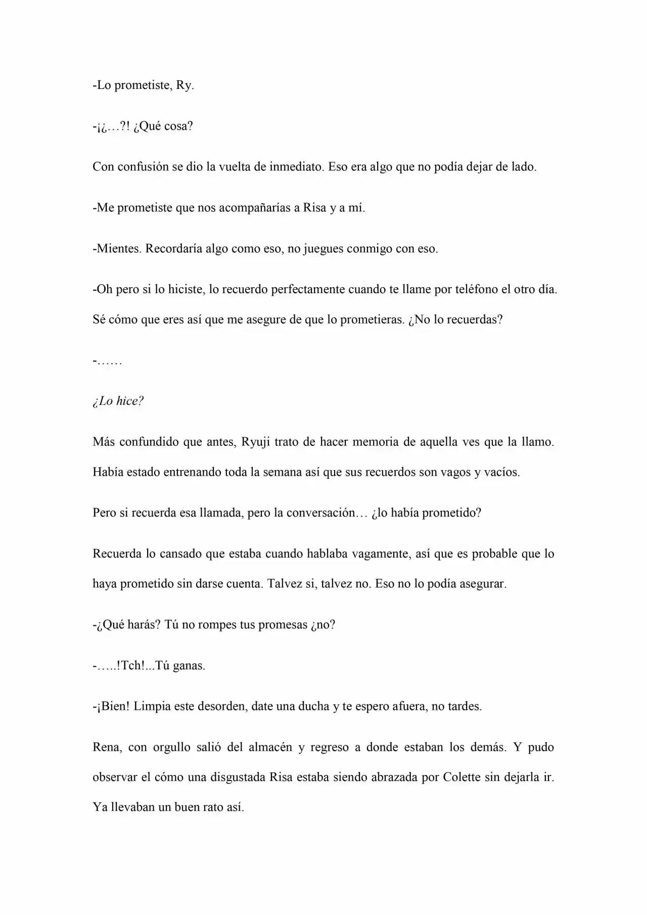 Old Memories (Novela) - Capítulo 74 - Página 5 - LectorTMOo