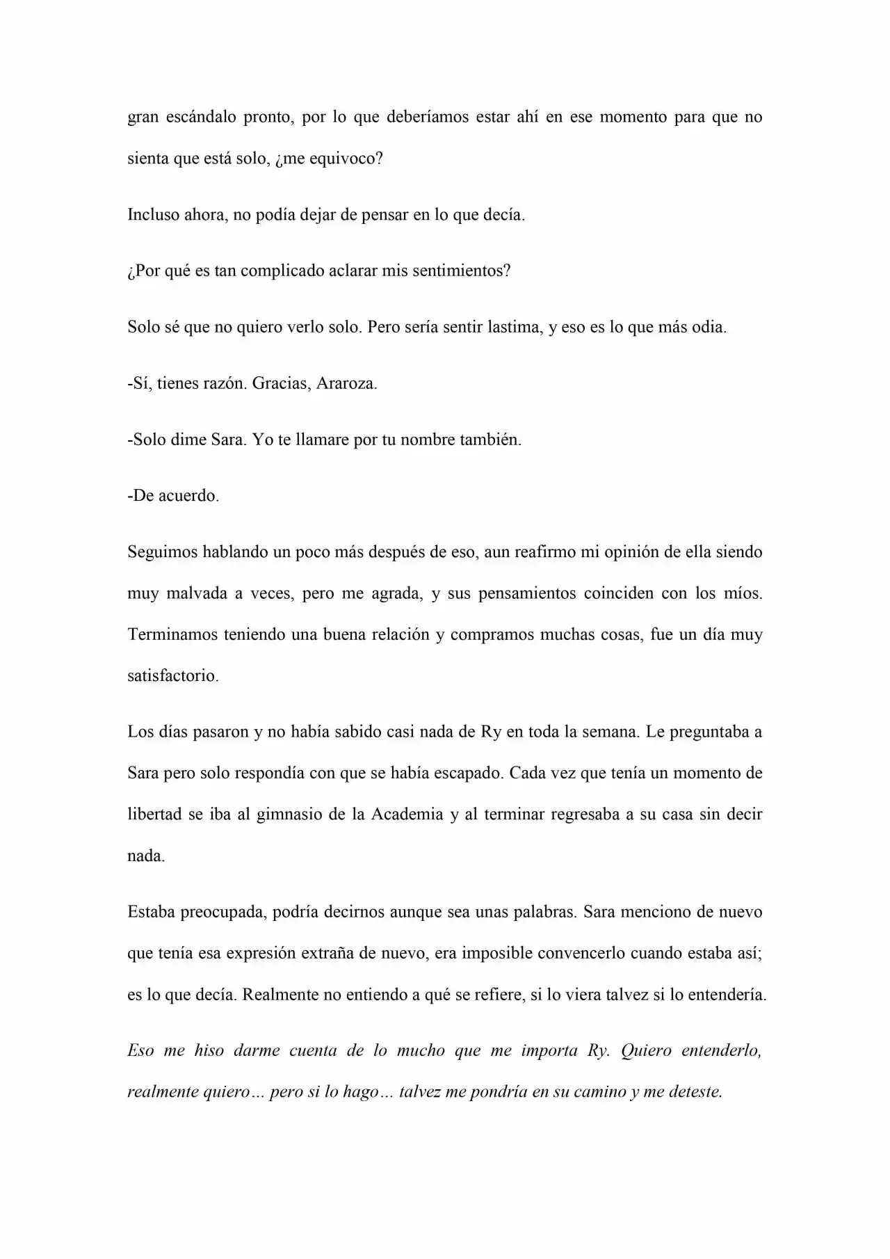 Old Memories (Novela) - Capítulo 85 - Página 6 - LectorTMOo