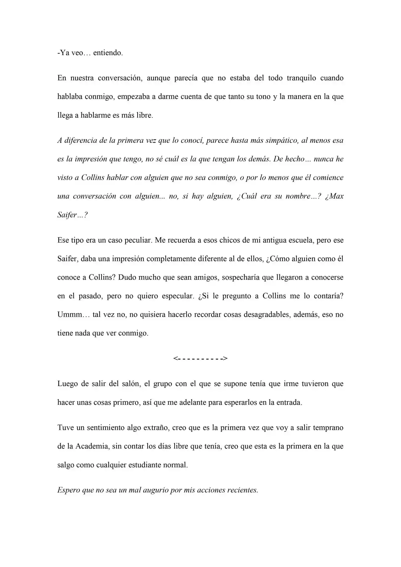 Old Memories (Novela) - Capítulo 86 - Página 5 - LectorTMOo