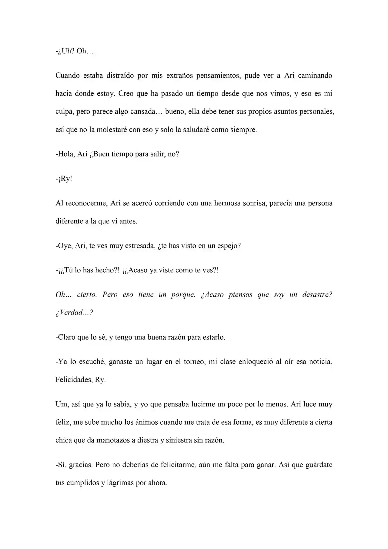 Old Memories (Novela) - Capítulo 86 - Página 6 - LectorTMOo