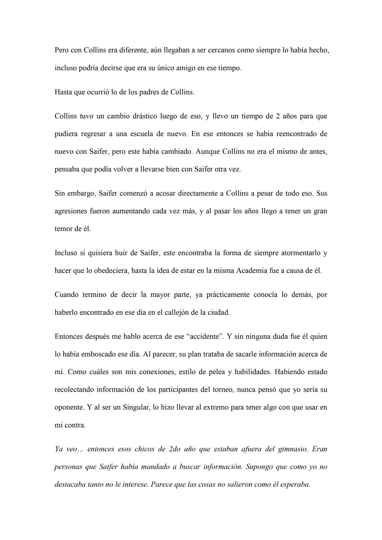 Old Memories (Novela) - Capítulo 95 - Página 10 - LectorTMOo