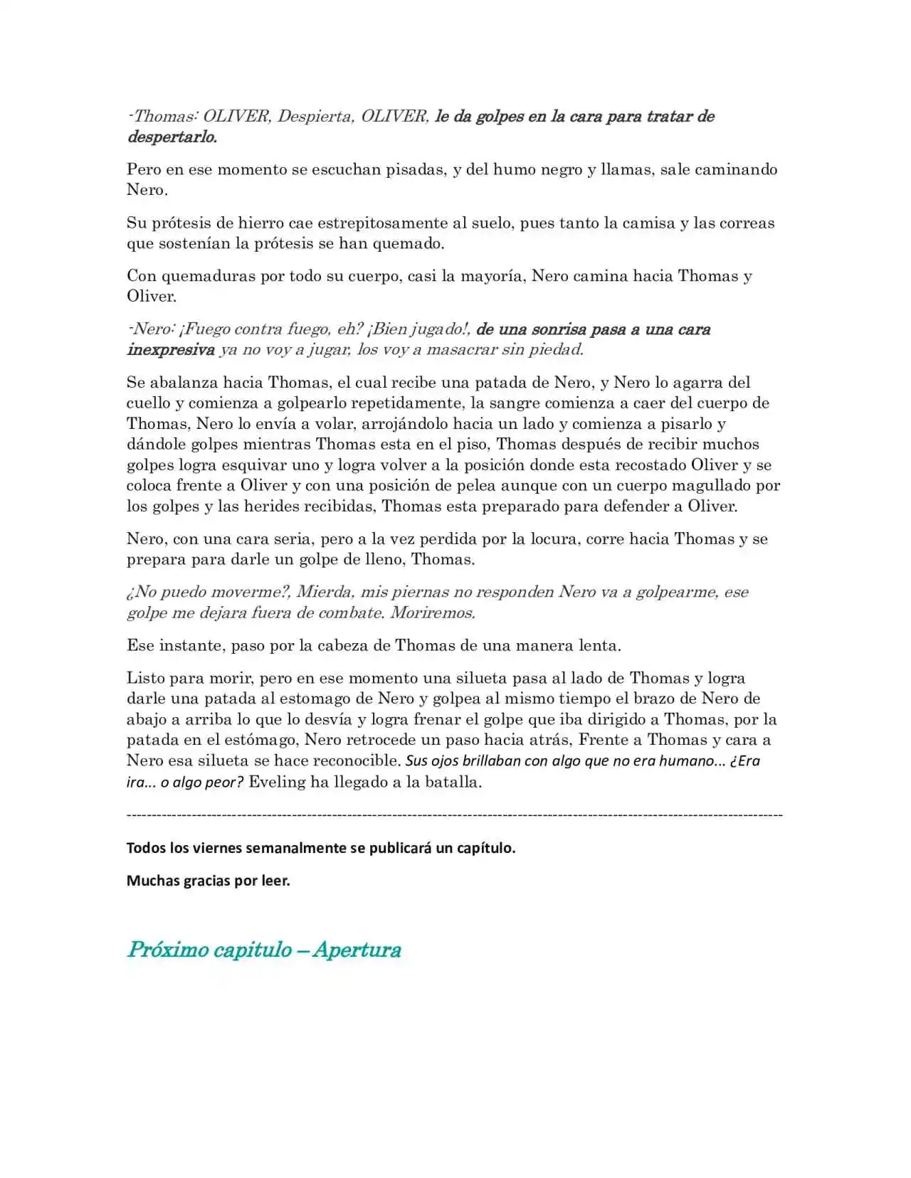 Oliver Baldwin London: Sombras En La Noche (Novela) - Capítulo 11 - Página 5 - LectorTMOo