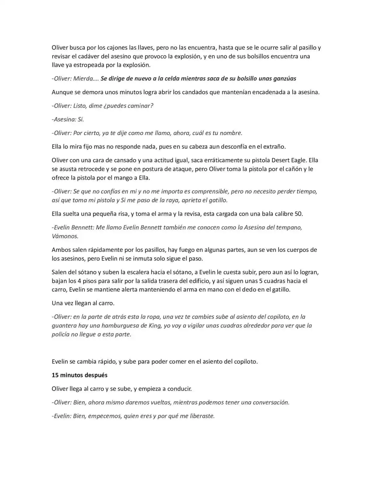 Oliver Baldwin London: Sombras En La Noche (Novela) - Capítulo 4 - Página 4 - LectorTMOo