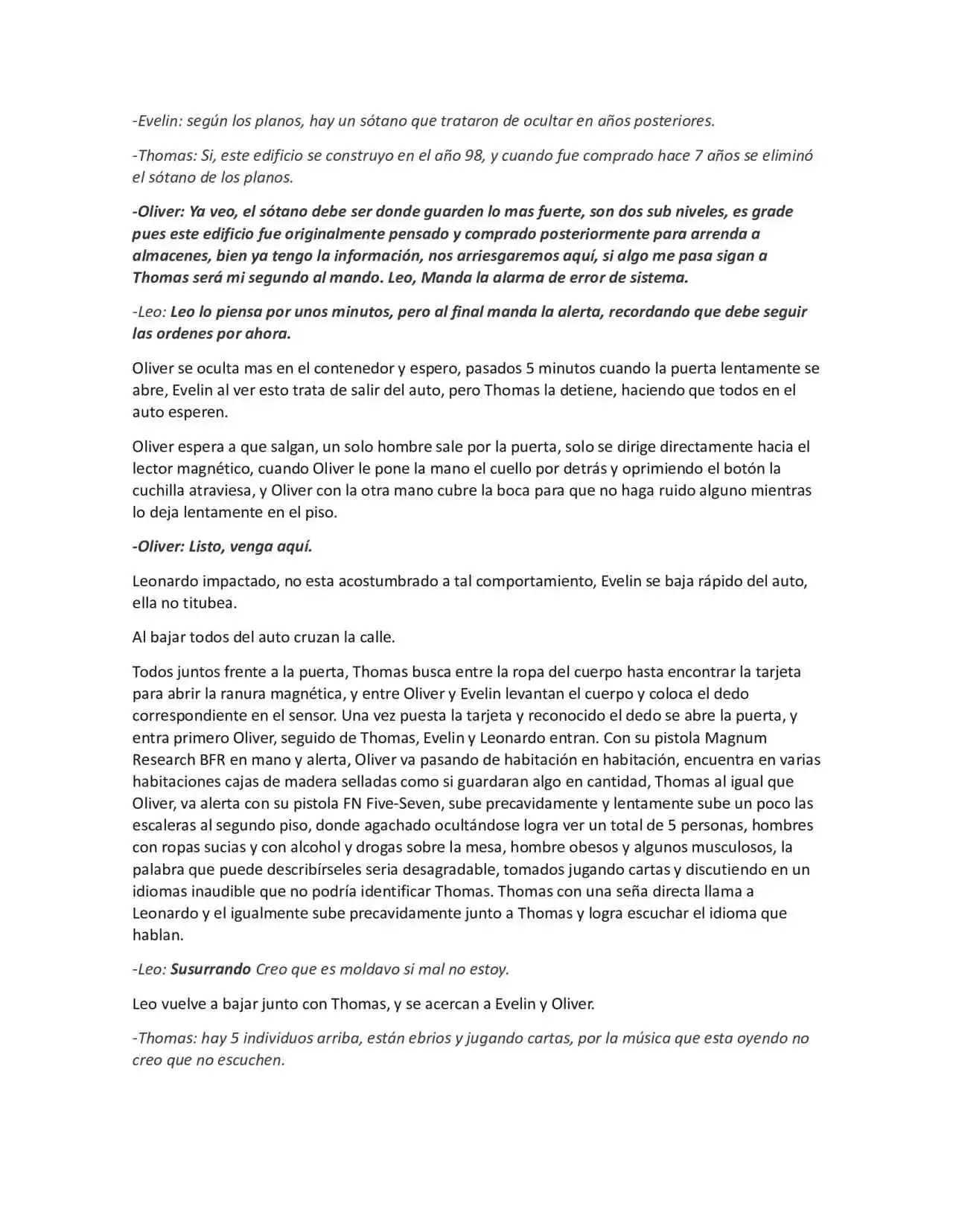 Oliver Baldwin London: Sombras En La Noche (Novela) - Capítulo 7 - Página 3 - LectorTMOo