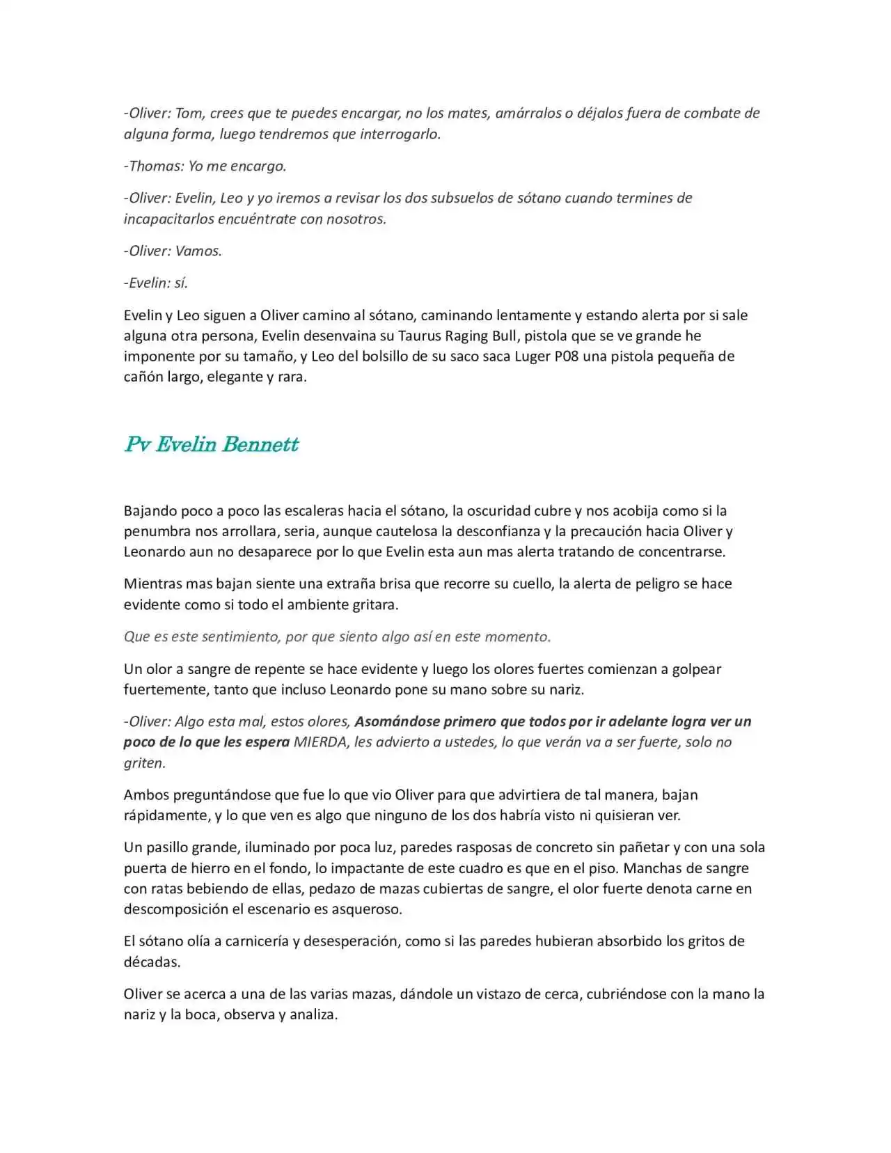 Oliver Baldwin London: Sombras En La Noche (Novela) - Capítulo 7 - Página 4 - LectorTMOo