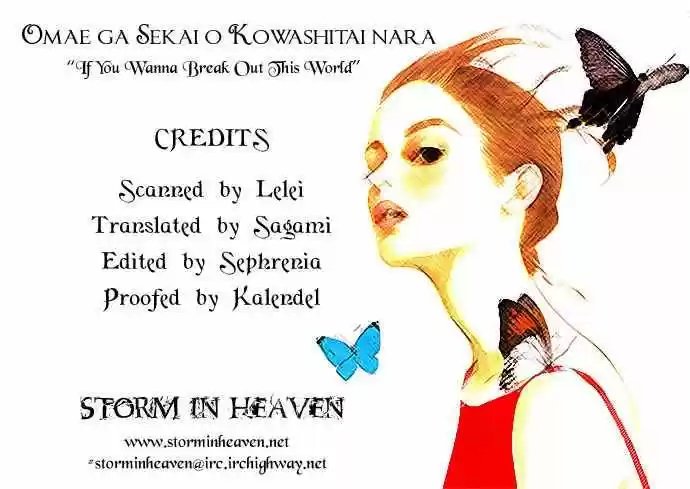 Omae Ga Sekai O Kowashitai Nara - Capítulo 1 - Página 6 - LectorTMOo