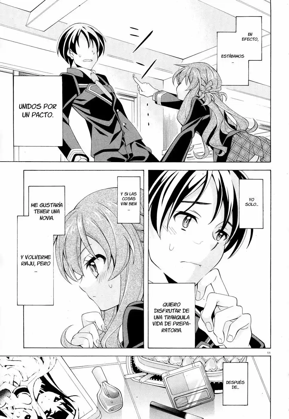Omae O Otaku Ni Shiteyaru Kara, Ore O Riajuu Ni Shitekure! - Capítulo  - Página 12 - LectorTMOo