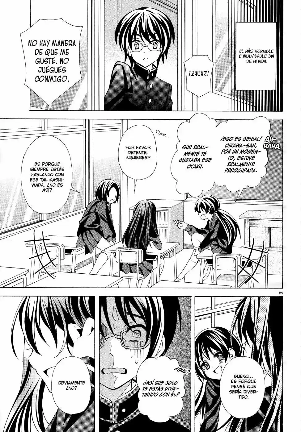 Omae O Otaku Ni Shiteyaru Kara, Ore O Riajuu Ni Shitekure! - Capítulo 1 - Página 4 - LectorTMOo