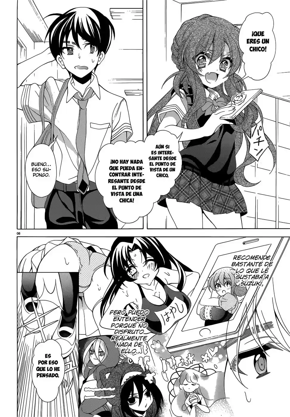 Omae O Otaku Ni Shiteyaru Kara, Ore O Riajuu Ni Shitekure! - Capítulo 12 - Página 9 - LectorTMOo