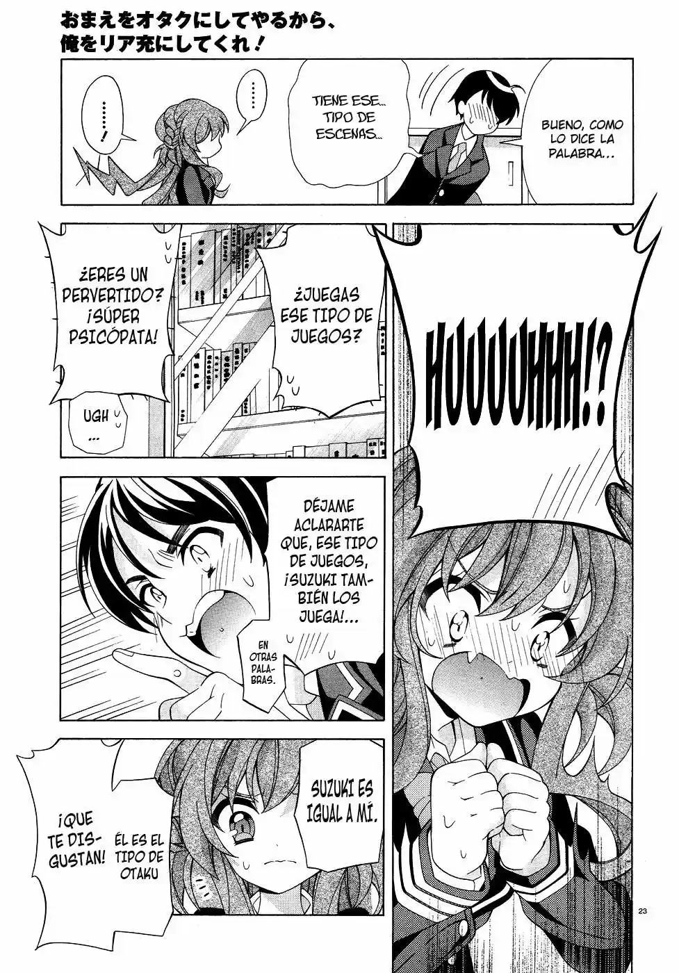 Omae O Otaku Ni Shiteyaru Kara, Ore O Riajuu Ni Shitekure! - Capítulo 2 - Página 24 - LectorTMOo