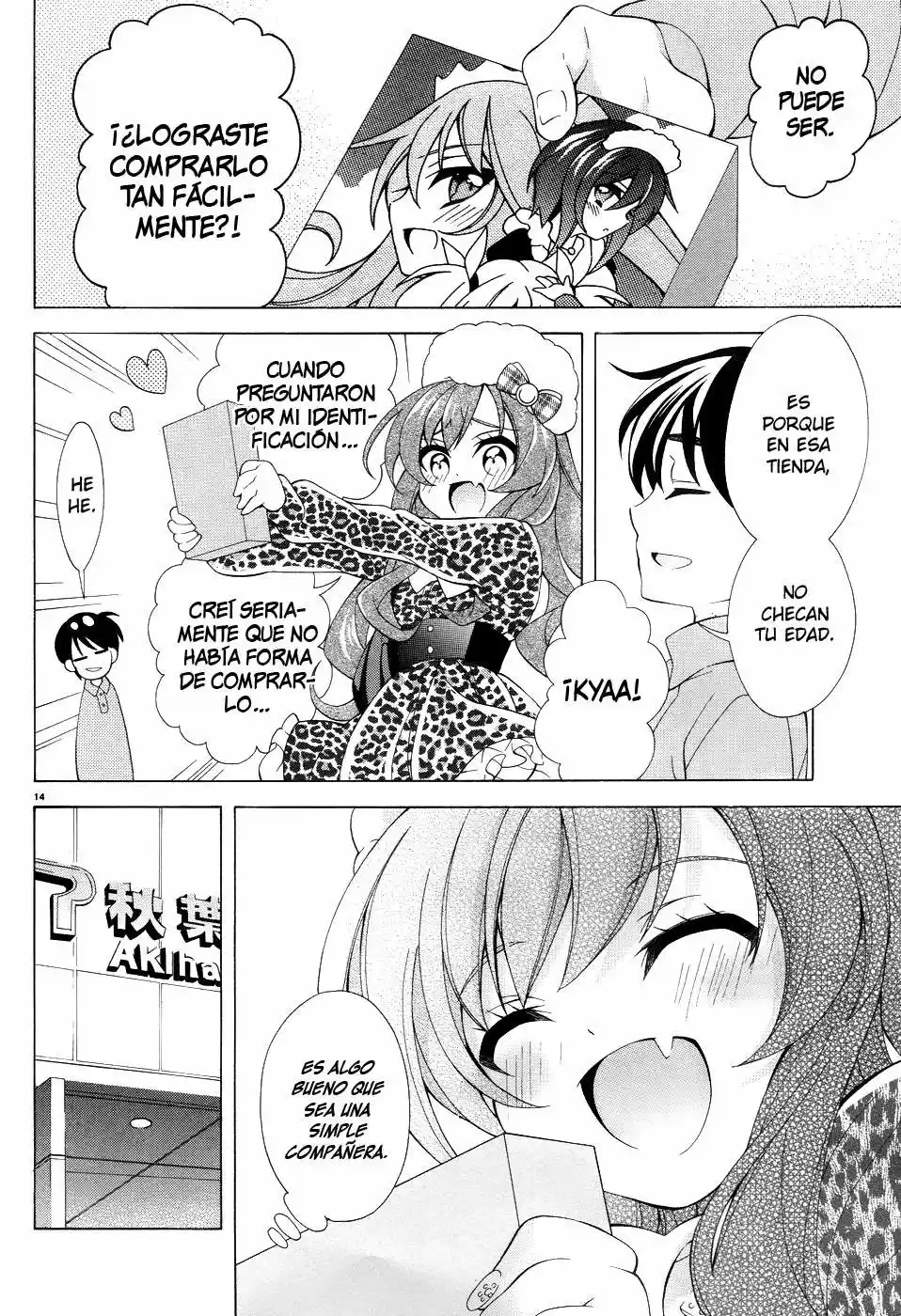 Omae O Otaku Ni Shiteyaru Kara, Ore O Riajuu Ni Shitekure! - Capítulo 3 - Página 14 - LectorTMOo