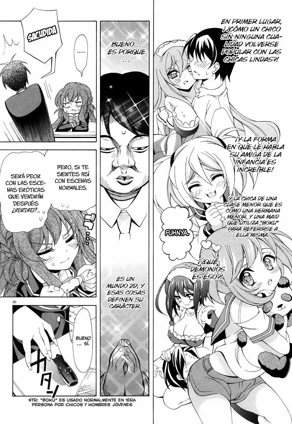 Omae O Otaku Ni Shiteyaru Kara, Ore O Riajuu Ni Shitekure! - Capítulo 3 - Página 20 - LectorTMOo