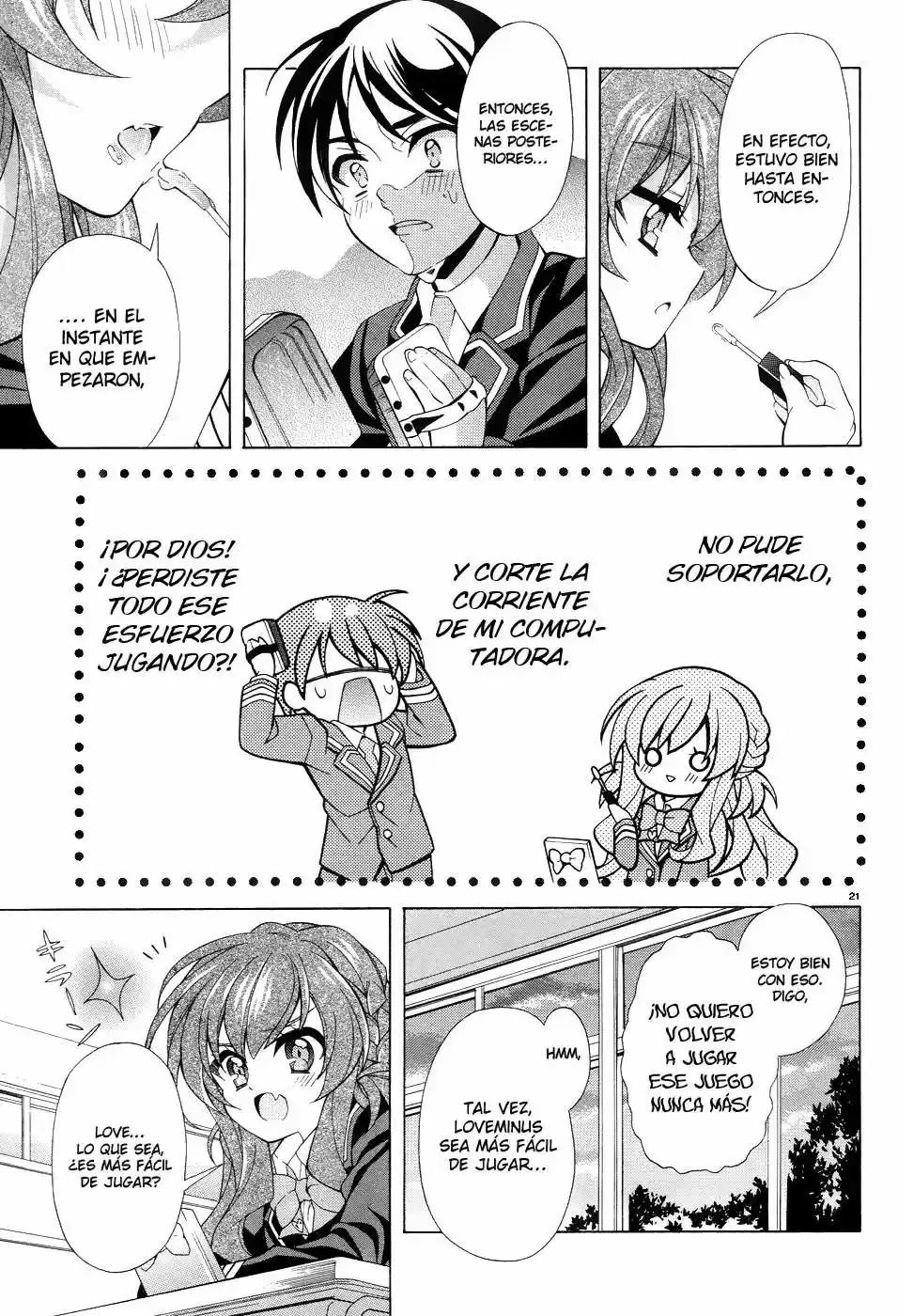 Omae O Otaku Ni Shiteyaru Kara, Ore O Riajuu Ni Shitekure! - Capítulo 3 - Página 21 - LectorTMOo