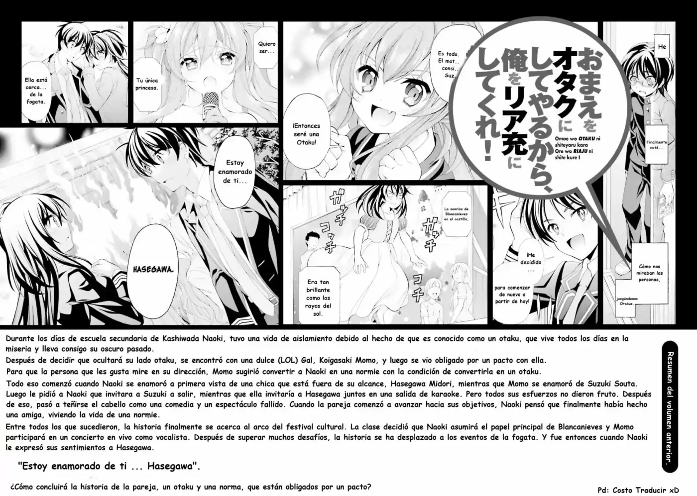 Omae O Otaku Ni Shiteyaru Kara, Ore O Riajuu Ni Shitekure! - Capítulo 31 - Página 6 - LectorTMOo