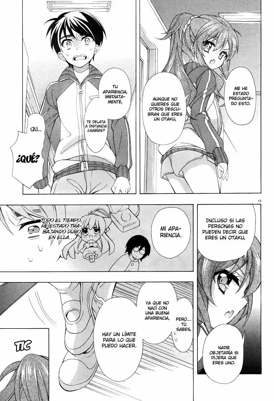 Omae O Otaku Ni Shiteyaru Kara, Ore O Riajuu Ni Shitekure! - Capítulo 4 - Página 13 - LectorTMOo