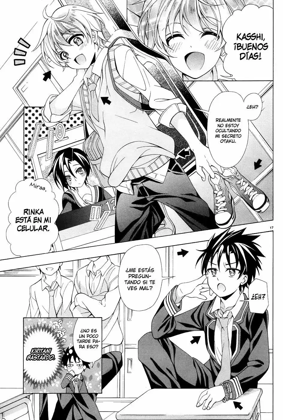 Omae O Otaku Ni Shiteyaru Kara, Ore O Riajuu Ni Shitekure! - Capítulo 4 - Página 17 - LectorTMOo