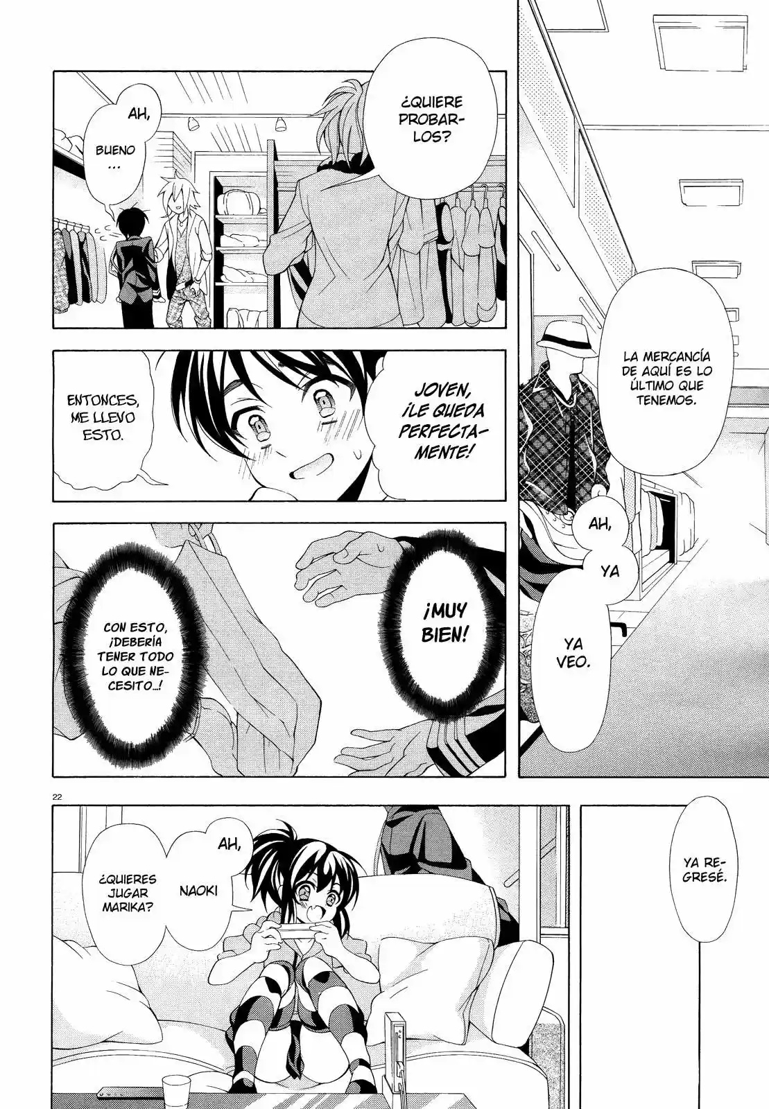 Omae O Otaku Ni Shiteyaru Kara, Ore O Riajuu Ni Shitekure! - Capítulo 6 - Página 22 - LectorTMOo