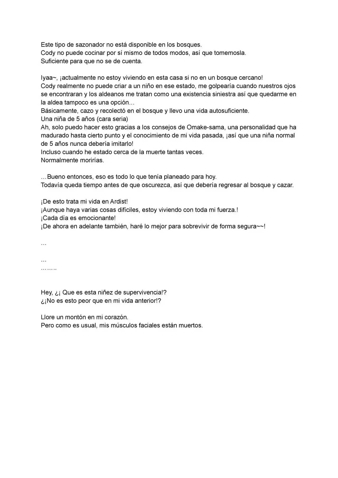 Omake No Tensei-sha (Novela) - Capítulo 6 - Página 4 - LectorTMOo