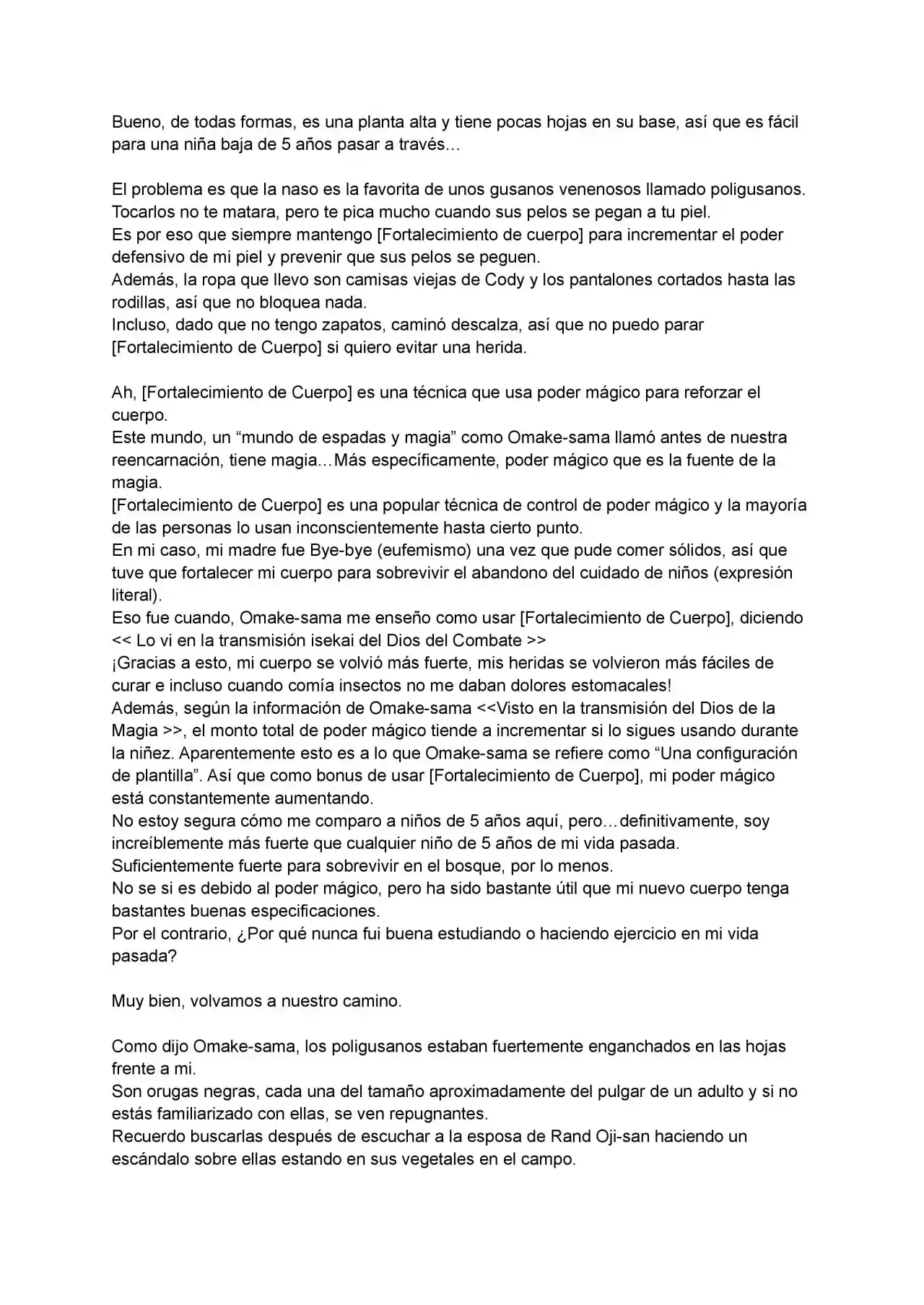 Omake No Tensei-sha (Novela) - Capítulo 7 - Página 4 - LectorTMOo