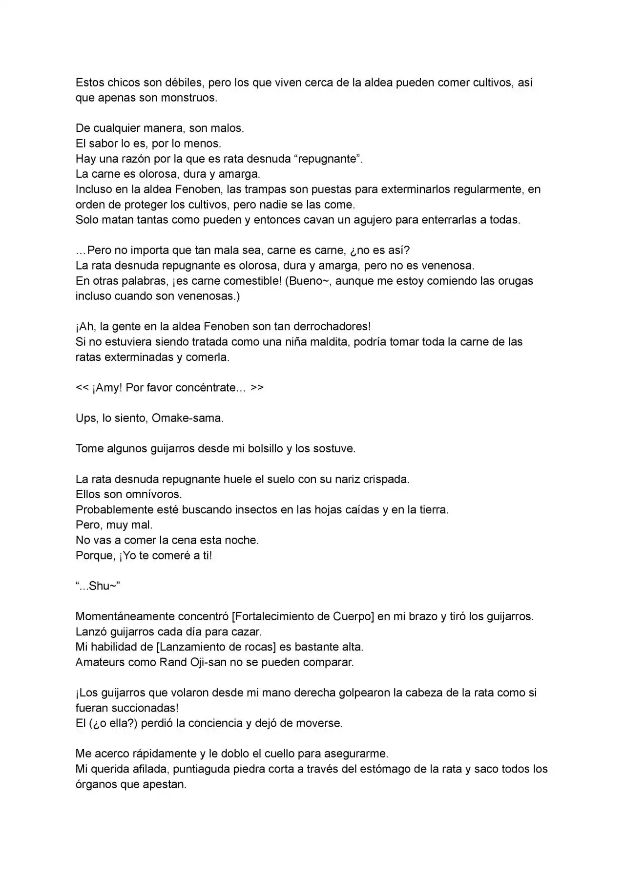 Omake No Tensei-sha (Novela) - Capítulo 7 - Página 7 - LectorTMOo