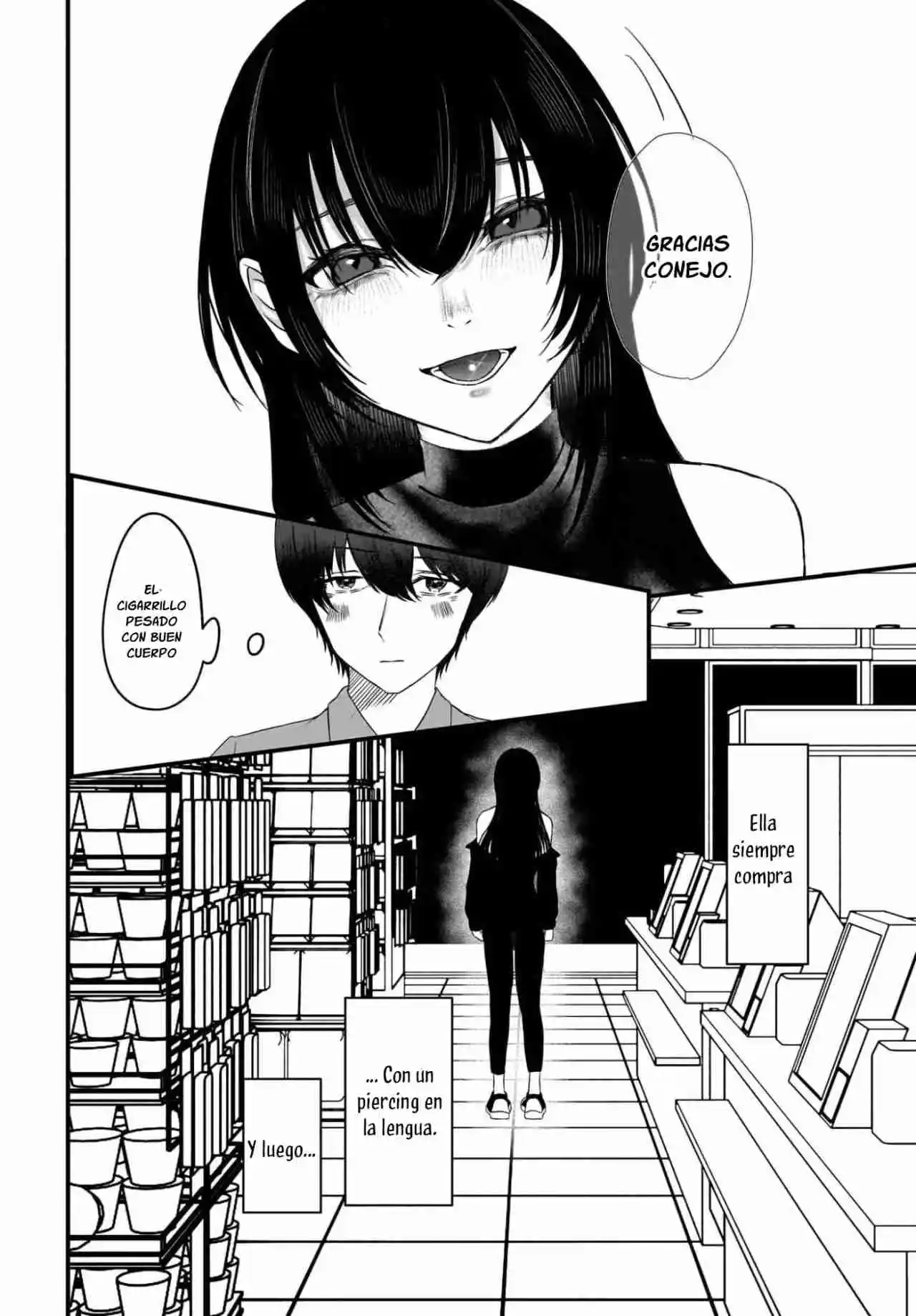 OMOI TABACO WO SUTTERU FUKENKOUSOU NA TOSHIUE BIJIN TO DORODORO NO KANKEI NI NATTEITA HANASHI capítulo 1 página 8